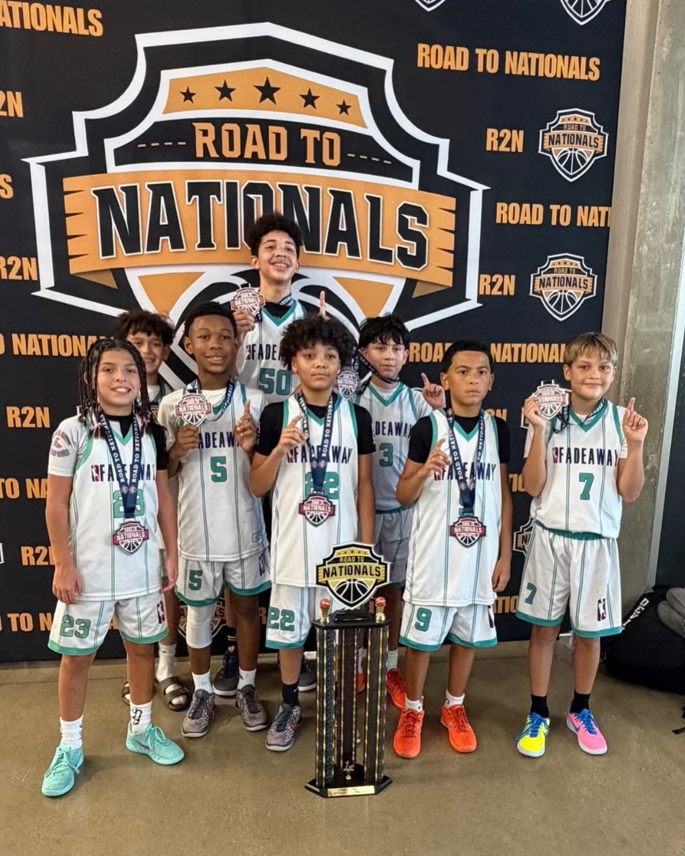 Congrats 2033 for showing up and showing out In Road2Nationals tournament. — at Round Rock Sports Center.